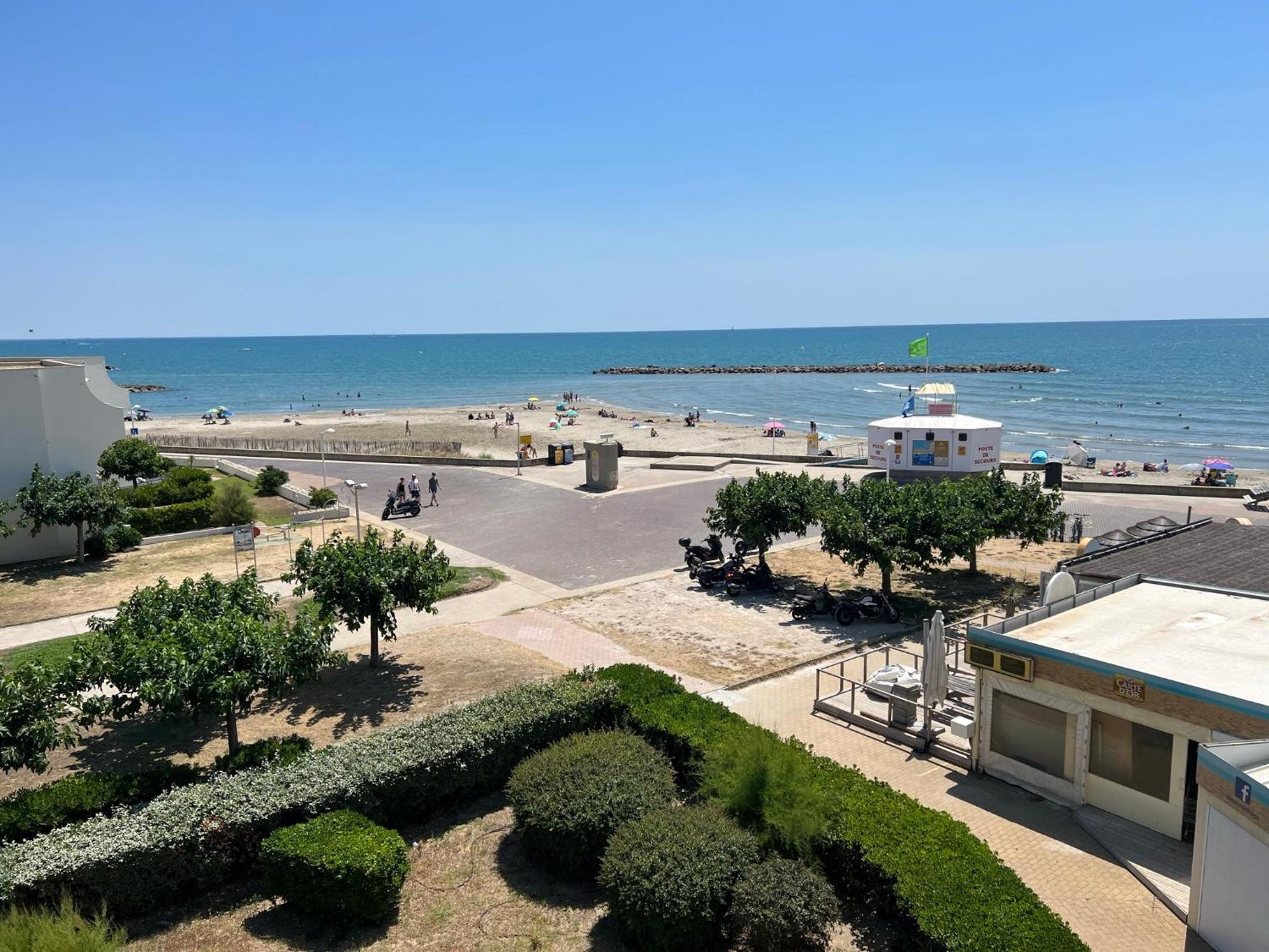 Appartement Vue Mer A La Plage Palavas-les-Flots Buitenkant foto